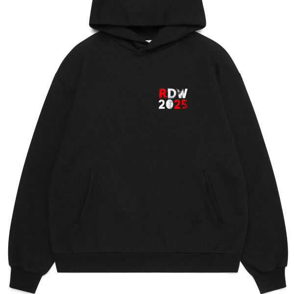 RDW Unisex Black Deluxe Hoodie Thumbnail