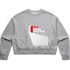 AS Colour Womens Oversized Crew Thumbnail